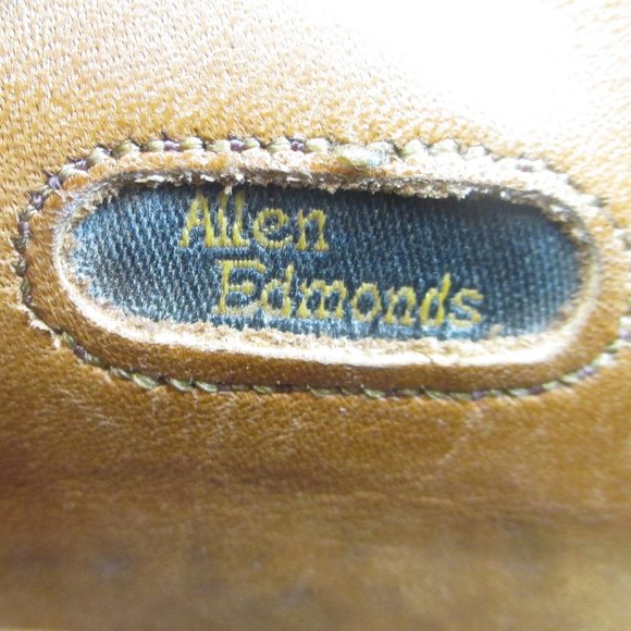 Allen Edmonds  Becker Brown Leather Oxford Shoes main image 4